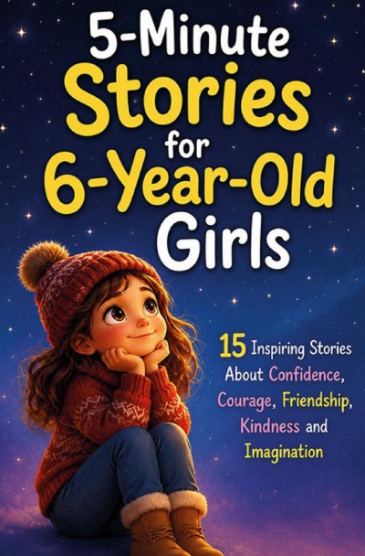 'Cover von 5-Minute Stories for 6-Year-Old Girls'-Cover