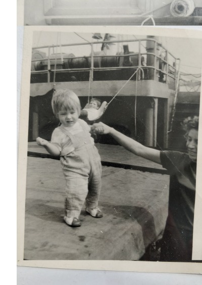 'Cover von Eine Kindheit auf dem Schiff'-Cover