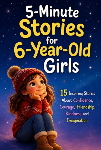 'Cover von 5-Minute Stories for 6-Year-Old Girls'-Cover