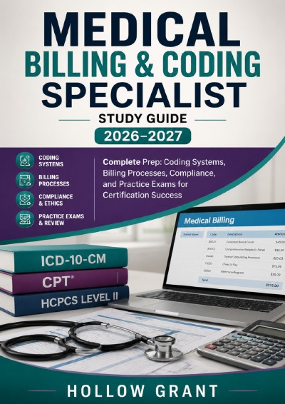 'Cover von Medical Billing and Coding Specialist Study Guide 2026–2027'-Cover