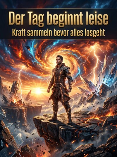 'Cover von Der Tag beginnt leise'-Cover