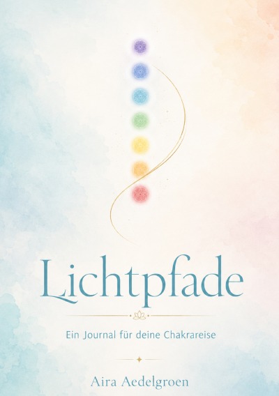 'Cover von Lichtpfade – ein Journal für deine Chakrareise'-Cover