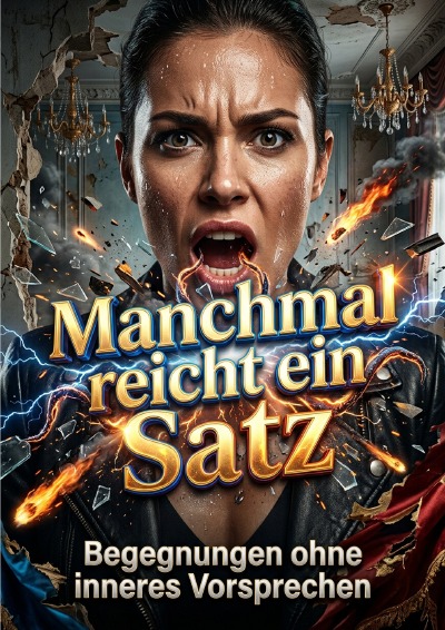 'Cover von Manchmal reicht ein Satz'-Cover