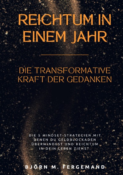 'Cover von Reichtum in einem Jahr – Die transformative Kraft der Gedanken'-Cover