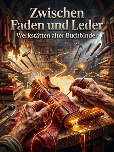 'Cover von Zwischen Faden und Leder'-Cover