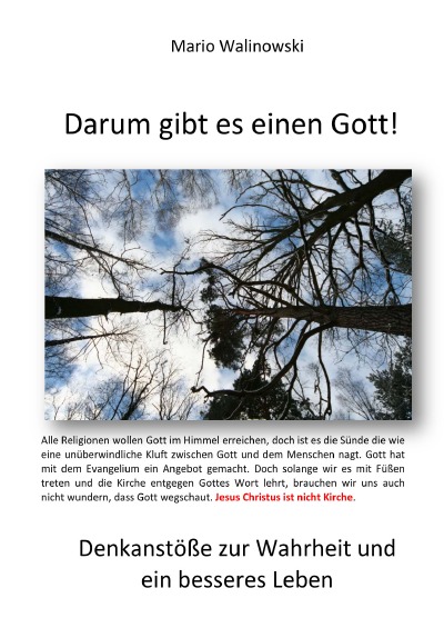'Cover von Darum gibt es einen Gott'-Cover