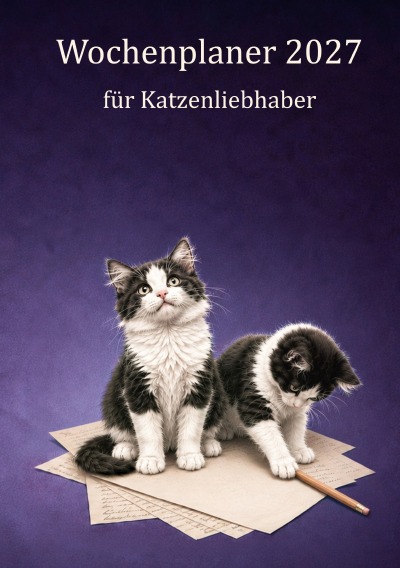'Cover von Wochenplaner 2027 für Katzenliebhaber'-Cover