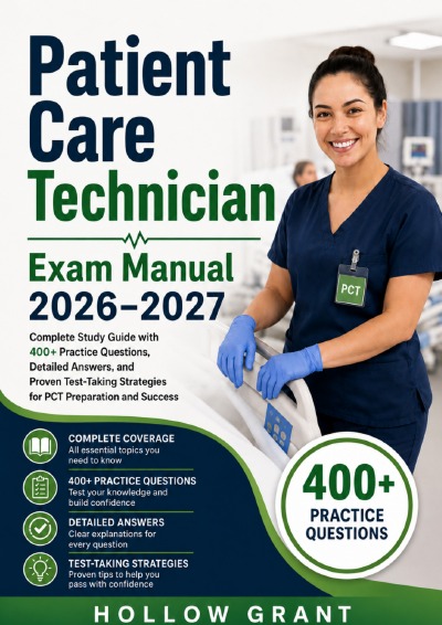 'Cover von Patient Care Technician Exam Manual 2026–2027'-Cover