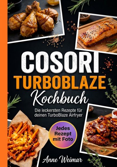 'Cover von Cosori TurboBlaze Kochbuch- Jedes Rezept mit Foto.'-Cover