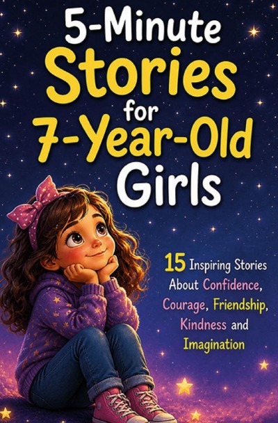'Cover von 5-Minute Stories for 7-Year-Old Girls'-Cover