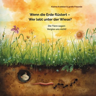 'Cover von Wenn die Erde flüstert –  Wer lebt unter der Wiese?'-Cover