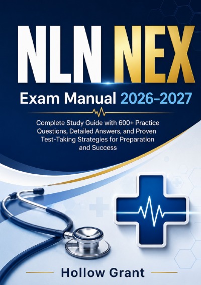 'Cover von NLN NEX Exam Manual 2026–2027'-Cover