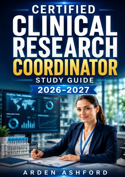 'Cover von Certified Clinical Research Coordinator Study Guide 2026–2027'-Cover