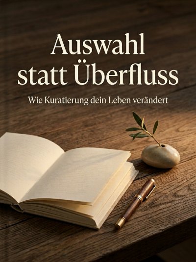 'Cover von Auswahl statt Überfluss'-Cover
