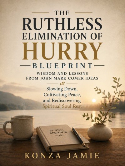 'Cover von The Ruthless Elimination of Hurry Blueprint-Wisdom and Lessons From John Mark Comer IDeas'-Cover