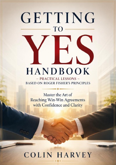 'Cover von Getting to Yes Handbook – Practical Lessons Based on Roger Fisher’s Principles'-Cover