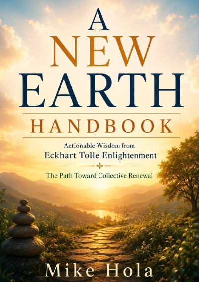 'Cover von A New Earth Handbook – Actionable Wisdom From Eckhart Tolle Enlightenment'-Cover