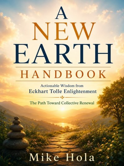 'Cover von A New Earth Handbook – Actionable Wisdom From Eckhart Tolle Enlightenment'-Cover