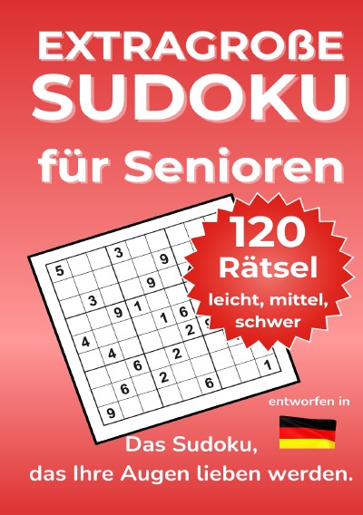 'Cover von Extragroße Sudoku für Senioren'-Cover