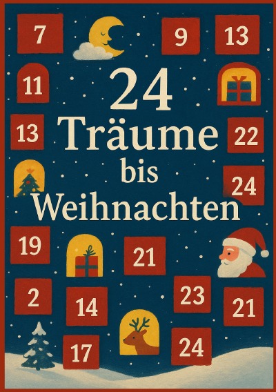 'Cover von 24 Träume bis Weihnachten'-Cover