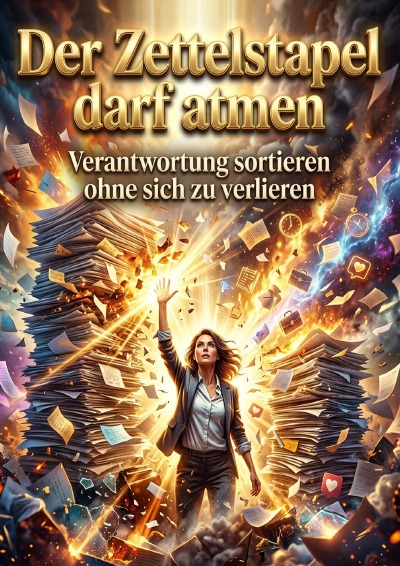 'Cover von Der Zettelstapel darf atmen'-Cover