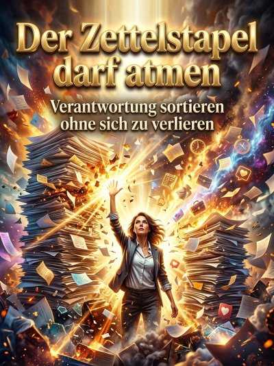 'Cover von Der Zettelstapel darf atmen'-Cover