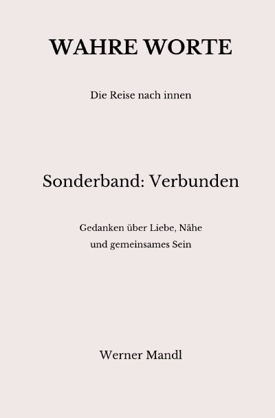 'Cover von Wahre Worte – Sonderband: Verbunden'-Cover
