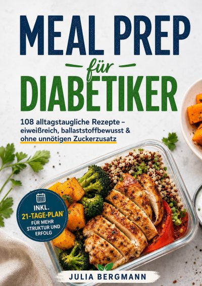 'Cover von Airfryer Meal Prep für Diabetiker'-Cover