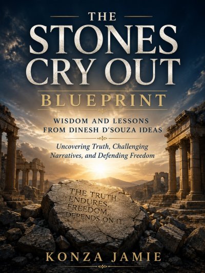 'Cover von The Stones Cry Out Blueprint-Wisdom and Lessons From Dinesh D’Souza IDeas'-Cover