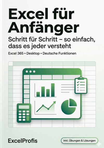 'Cover von Excel für Anfänger: Schritt für Schritt – so einfach, dass es jeder versteht'-Cover