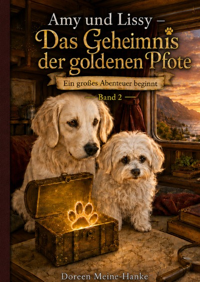 'Cover von Amy und Lissy – Das Geheimnis der goldenen Pfote'-Cover
