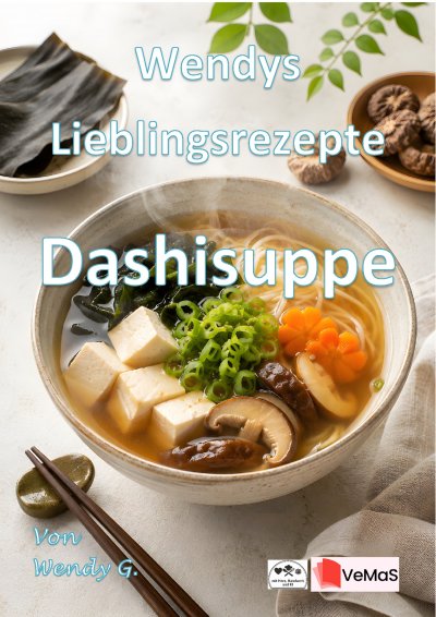 'Cover von Wendys Lieblingsrezepte – Dashi Suppe vegan'-Cover