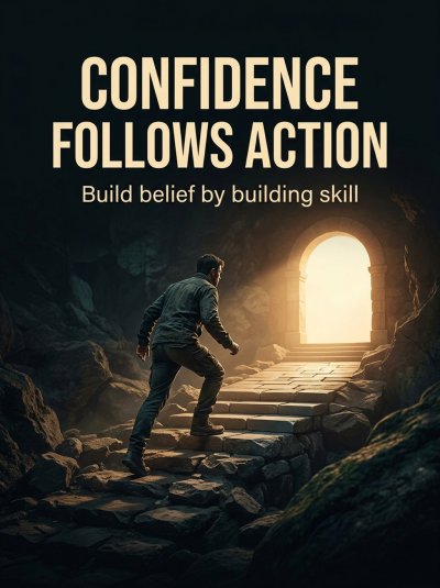 'Cover von Confidence Follows Action'-Cover