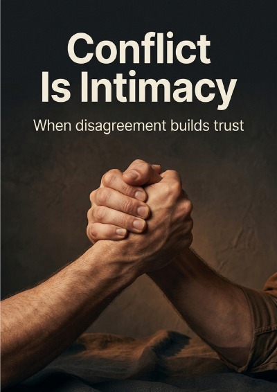 'Cover von Conflict Is Intimacy'-Cover