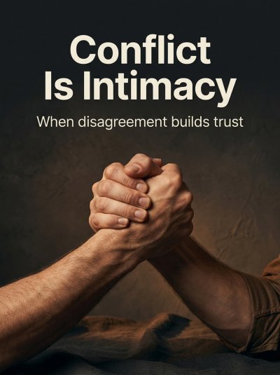 'Cover von Conflict Is Intimacy'-Cover