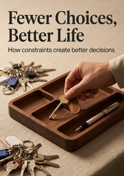 'Cover von Fewer Choices, Better Life'-Cover