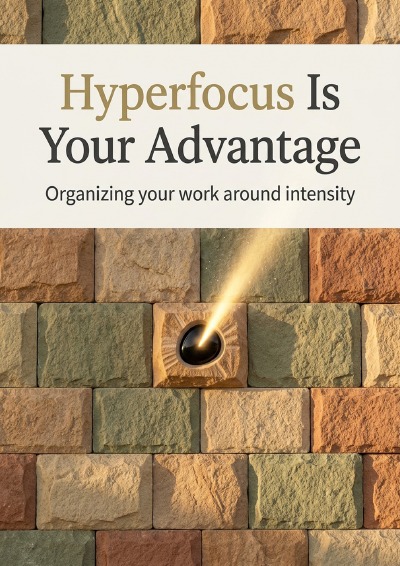 'Cover von Hyperfocus Is Your Advantage'-Cover