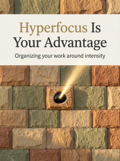 'Cover von Hyperfocus Is Your Advantage'-Cover