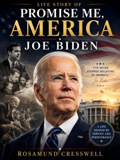 'Cover von Promise Me, America – Life Story of Joe Biden'-Cover