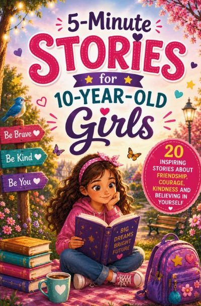 'Cover von 5-Minute Stories for 10-Year-Old Girls'-Cover