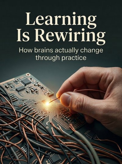 'Cover von Learning Is Rewiring'-Cover