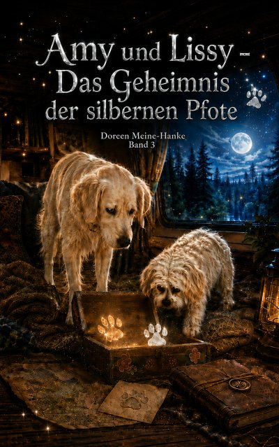 'Cover von Amy un Lissy – Das Geheimnis der silbernen Pfote'-Cover