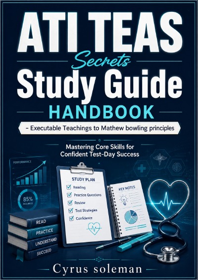 'Cover von Ati Teas Secrets Study Guide Handbook'-Cover