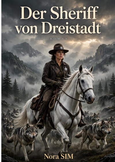 'Cover von Nora Sim – Der Scheriff von Dreistadt Teil I und II'-Cover
