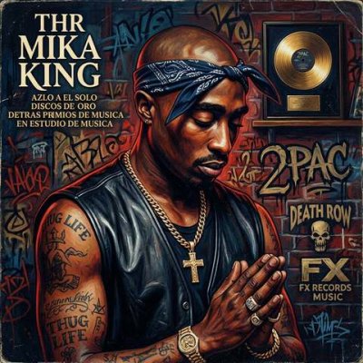 'Cover von 2 Pac Hommage Poétique : Âme et Asphalte The Mika King Vie, Poésie et Illustration — Édition Deluxe, Édition Augmentée'-Cover