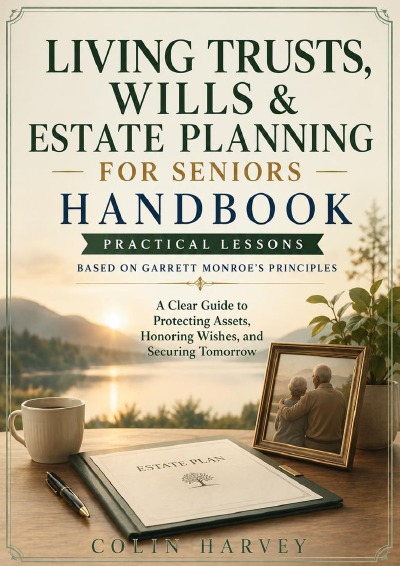 'Cover von Living Trusts, Wills & Estate Planning for Seniors Handbook – Practical Lessons Based on Garrett Monroe’s Principles'-Cover