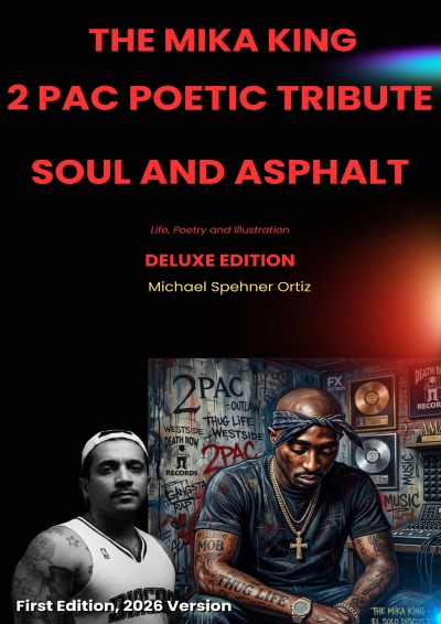 'Cover von 2Pac Poetic Tribute: Soul and Asphalt The Mika King Life, Poetry and Illustration — Deluxe Edition, Short Abridged Version'-Cover