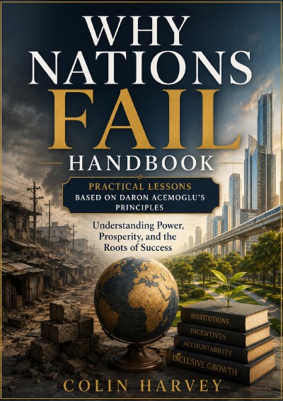 'Cover von Why Nations Fail Handbook – Practical Lessons Based on Daron Acemoglu’s Principles'-Cover