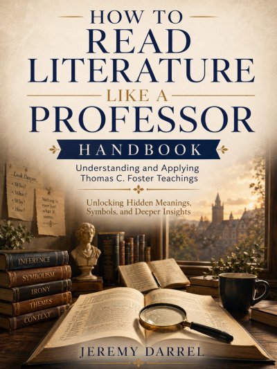 'Cover von How To Read Literature Like A Professor Handbook Understanding and Applying Thomas C. Foster Teachings'-Cover