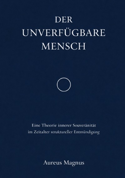 'Cover von Der unverfügbare Mensch'-Cover